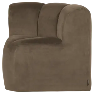 Woood Mojo Eetbank (Hoek) - Velvet Taupe Woood Mojo Eetbank (Hoek) - Velvet Taupe