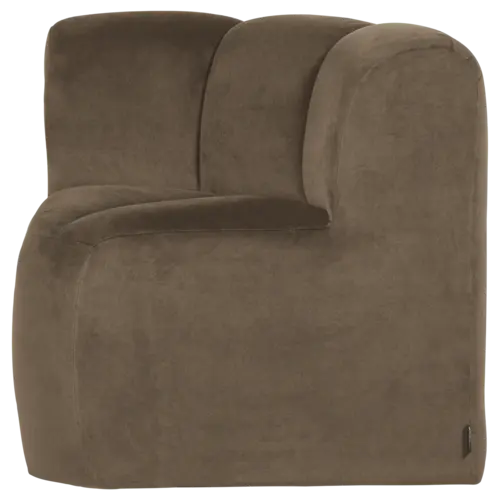 Woood Mojo Eetbank (Hoek) - Velvet Taupe Woood Mojo Eetbank (Hoek) - Velvet Taupe