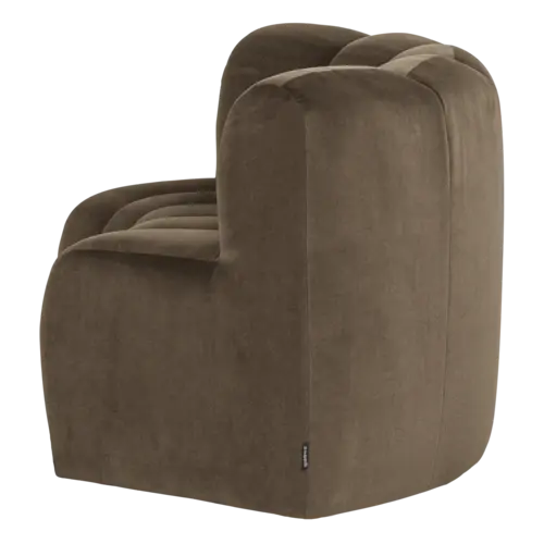 Woood Mojo Eetbank (Halfronde Hoek) - Velvet Taupe Woood Mojo Eetbank (Halfronde Hoek) - Velvet Taupe