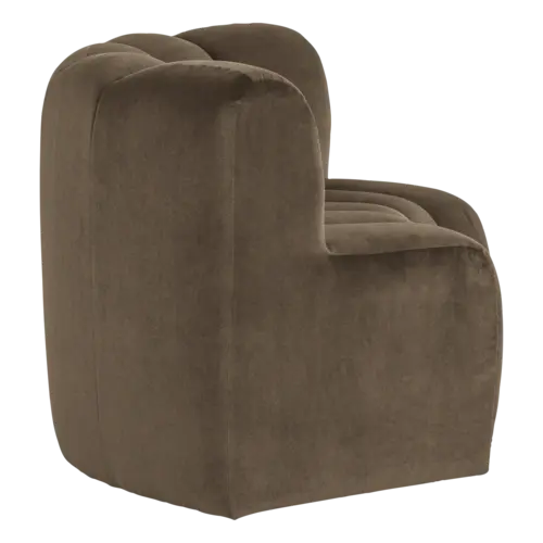 Woood Mojo Eetbank (Halfronde Hoek) - Velvet Taupe Woood Mojo Eetbank (Halfronde Hoek) - Velvet Taupe
