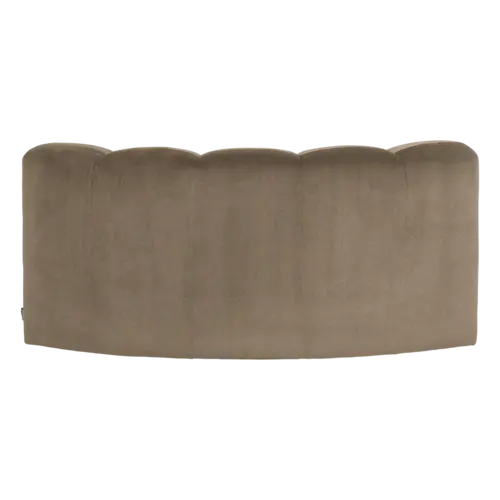 Woood Mojo Eetbank (Halfronde Hoek) - Velvet Khaki Woood Mojo Eetbank (Halfronde Hoek) - Velvet Khaki