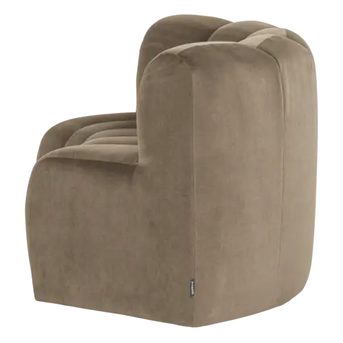 Woood Mojo Eetbank (Halfronde Hoek) - Velvet Khaki Woood Mojo Eetbank (Halfronde Hoek) - Velvet Khaki