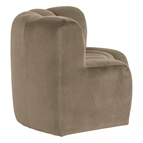 Woood Mojo Eetbank (Halfronde Hoek) - Velvet Khaki Woood Mojo Eetbank (Halfronde Hoek) - Velvet Khaki