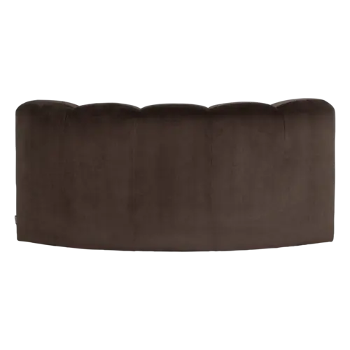 Woood Mojo Eetbank (Halfronde Hoek) - Velvet Bruin Woood Mojo Eetbank (Halfronde Hoek) - Velvet Bruin