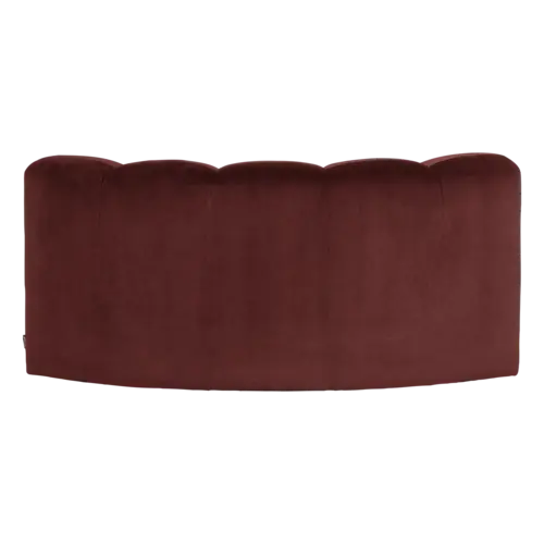 Woood Mojo Eetbank (Halfronde Hoek) - Velvet Kastanjebruin Woood Mojo Eetbank (Halfronde Hoek) - Velvet Kastanjebruin