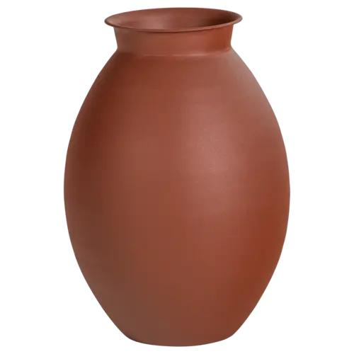 Caro Vaas XXL - Metaal Bruin
