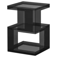Bijzettafel Noro - Acryl Grijs