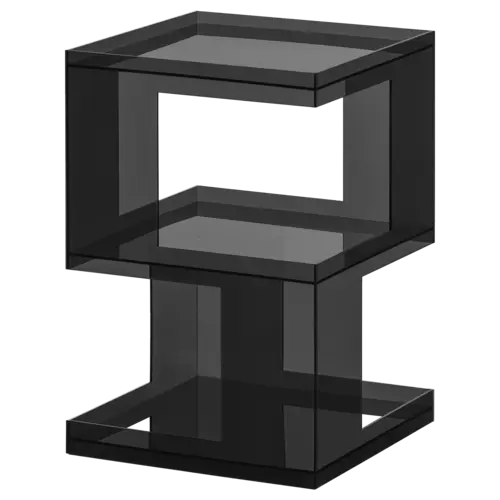 Woood Bijzettafel Noro - Acryl Grijs
