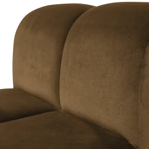 Woood Mojo Eetbank (84 cm) - Velvet Honinggeel