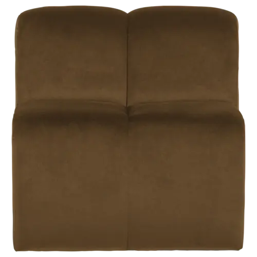 Woood Mojo Eetbank (84 cm) - Velvet Honinggeel