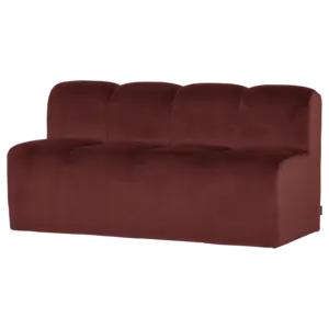 Woood Mojo Eetbank (164 cm) - Velvet Kastanjebruin