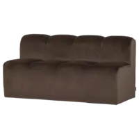 Mojo Eetbank (164 cm) - Velvet Bruin