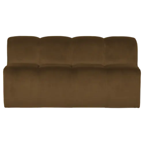 Woood Mojo Eetbank (164 cm) - Velvet Honinggeel