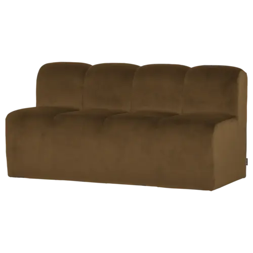 Woood Mojo Eetbank (164 cm) - Velvet Honinggeel