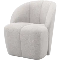 Draaifauteuil Mojo - Bouclé Ecru Melange
