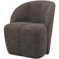 Draaifauteuil Mojo - Wollig Bruin