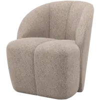 Draaifauteuil Mojo - Wollig Donkerzand