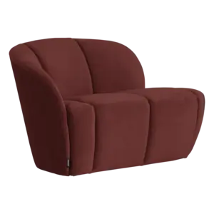 Woood Bankje Mojo Links - Velvet Kastanjebruin Woood Bankje Mojo Links - Velvet Kastanjebruin