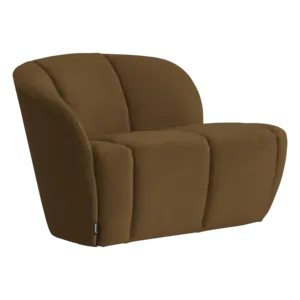 Woood Bankje Mojo Links - Velvet Honinggeel Woood Bankje Mojo Links - Velvet Honinggeel