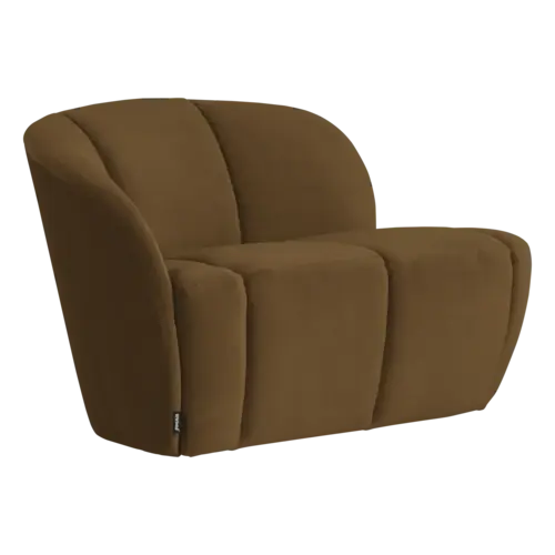 Woood Bankje Mojo Links - Velvet Honinggeel Woood Bankje Mojo Links - Velvet Honinggeel