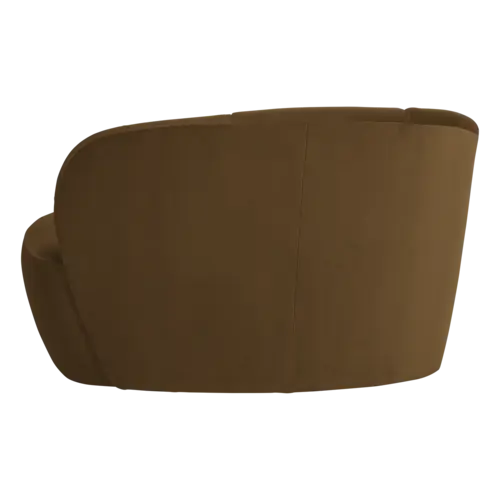 Woood Bankje Mojo Links - Velvet Honinggeel Woood Bankje Mojo Links - Velvet Honinggeel