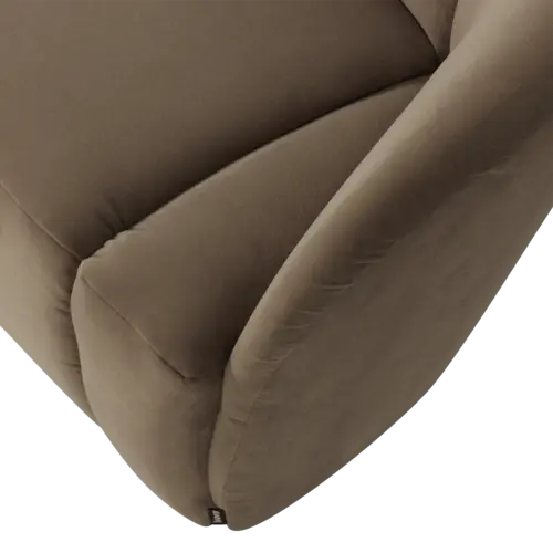 Woood Bankje Mojo Rechts - Velvet Taupe Woood Bankje Mojo Rechts - Velvet Taupe