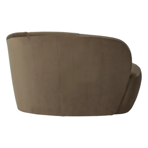 Woood Bankje Mojo Rechts - Velvet Taupe Woood Bankje Mojo Rechts - Velvet Taupe
