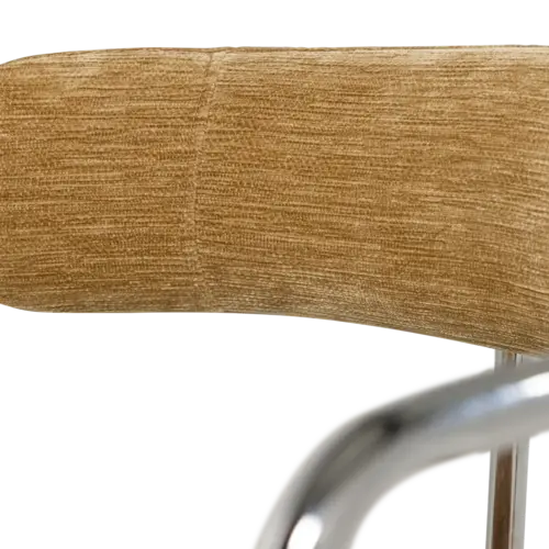 Woood Cuby Armstoel - Lichtgeel
