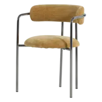 Cuby Armstoel - Lichtgeel