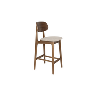 Marais Barstoel -Wood/ Beige