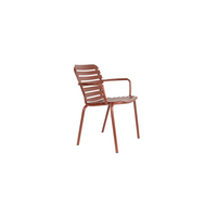 Tuinstoel Vondel met Armleuning - Red