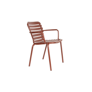 Zuiver Tuinstoel Vondel met Armleuning - Red Zuiver Tuinstoel Vondel met Armleuning - Red