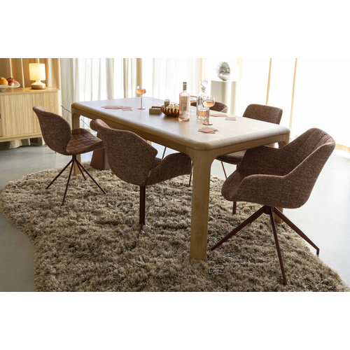 Zuiver Vloerkleed Tasty - Brown 200 x 290 cm Zuiver Vloerkleed Tasty - Brown 200 x 290 cm
