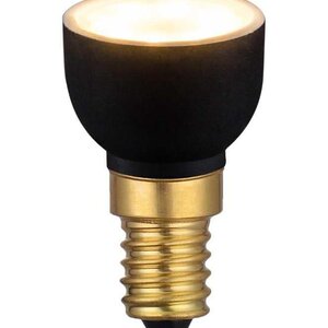 ETH PUCC 230v Led E14 3.5w/25w 2200k 3 stappen dimbaar 240lm/120lm/40lm zwart