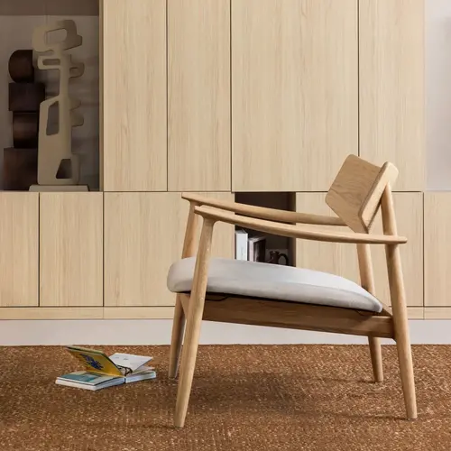 Woood Bask Fauteuil - Eikenhout Naturel