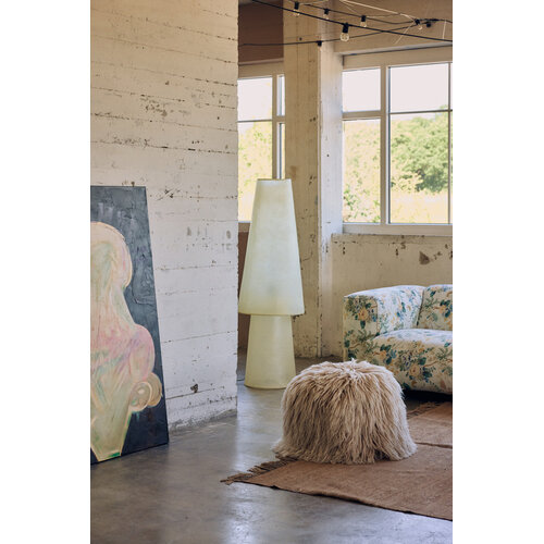 HKliving Shabby Pouf - Beige HKliving Shabby Pouf - Beige