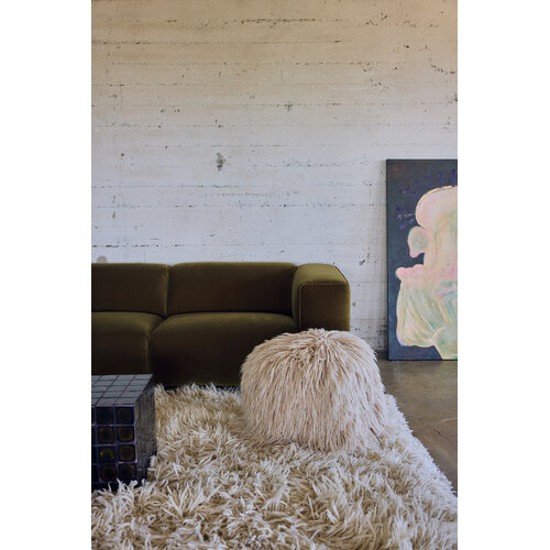 HKliving Shabby Pouf - Beige HKliving Shabby Pouf - Beige