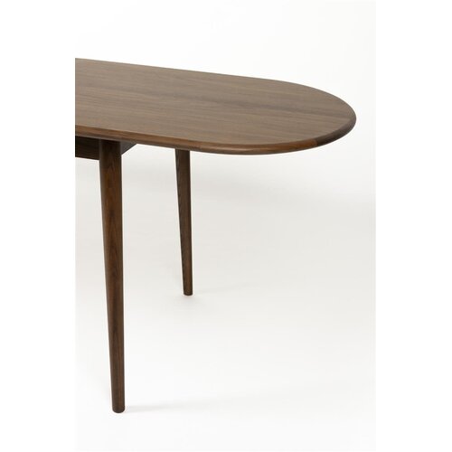 Zuiver Uitschuifbare Tafel Ovaal - Twist Walnut Zuiver Uitschuifbare Tafel Ovaal - Twist Walnut