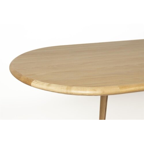 Zuiver Uitschuifbare Tafel Ovaal - Twist Oak Zuiver Uitschuifbare Tafel Ovaal - Twist Oak