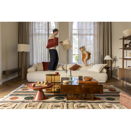 Dutchbone Salontafel Quinn - Walnut Dutchbone Salontafel Quinn - Walnut