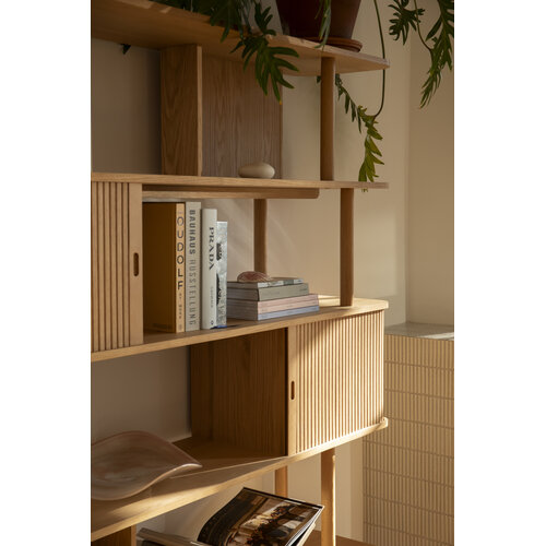Zuiver Boekenkast Barbier - Naturel Zuiver Boekenkast Barbier - Naturel