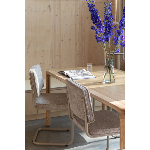 Zuiver Ridge Stoel - Soft Beige Zuiver Ridge Stoel - Soft Beige