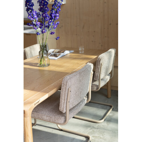 Zuiver Ridge Stoel - Soft Beige Zuiver Ridge Stoel - Soft Beige
