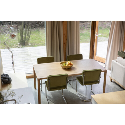 Zuiver Ridge Stoel - Green Rib