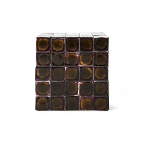 HKliving Tiled Side Table - Olives HKliving Tiled Side Table - Olives