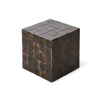Tiled Side Table - Olives