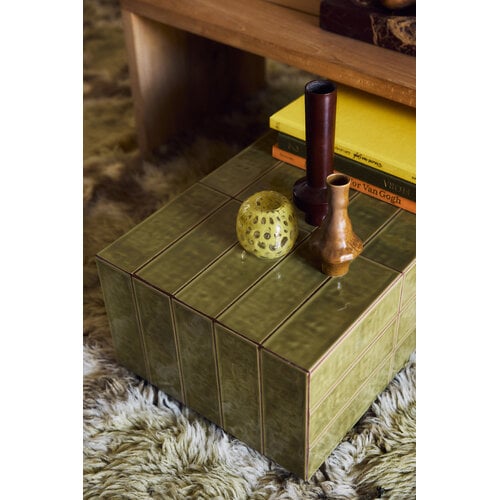 HKliving Tiled Coffee Table - Sage HKliving Tiled Coffee Table - Sage