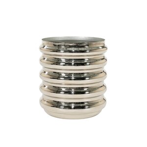 Bloempot Jardin - Chrome 45x45 cm Bloempot Jardin - Chrome 45x45 cm