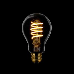 LED Lamp Peer Spiraal - 3 stappen dimbaar - Smoke E27 LED Lamp Peer Spiraal - 3 stappen dimbaar - Smoke E27