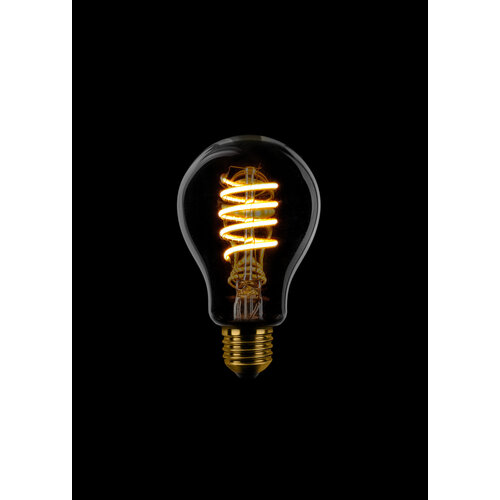 LED Lamp Peer Spiraal - 3 stappen dimbaar - Smoke E27 LED Lamp Peer Spiraal - 3 stappen dimbaar - Smoke E27